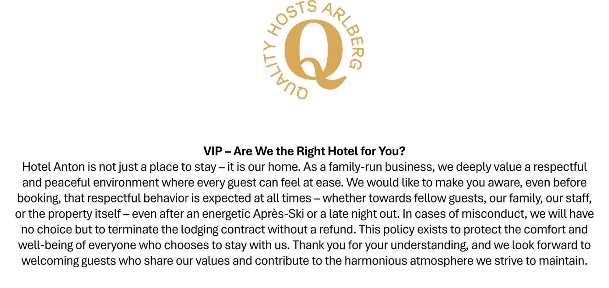 Quality Hosts Arlberg - Hotel Anton St. Anton am Arlberg Eksteriør bilde